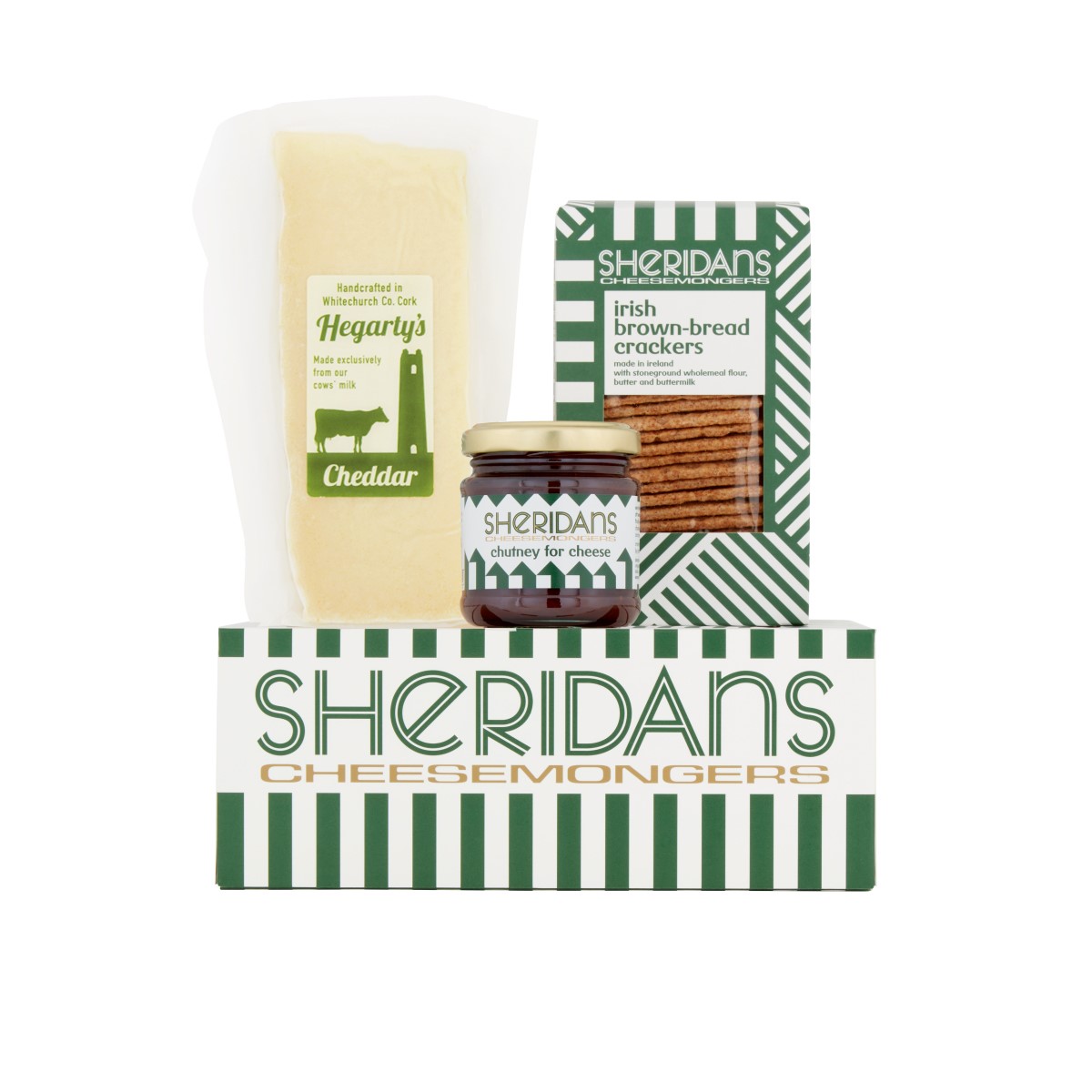 Classic Cracker Chutney Cheddar Hamper Sheridans Cheesemongers We