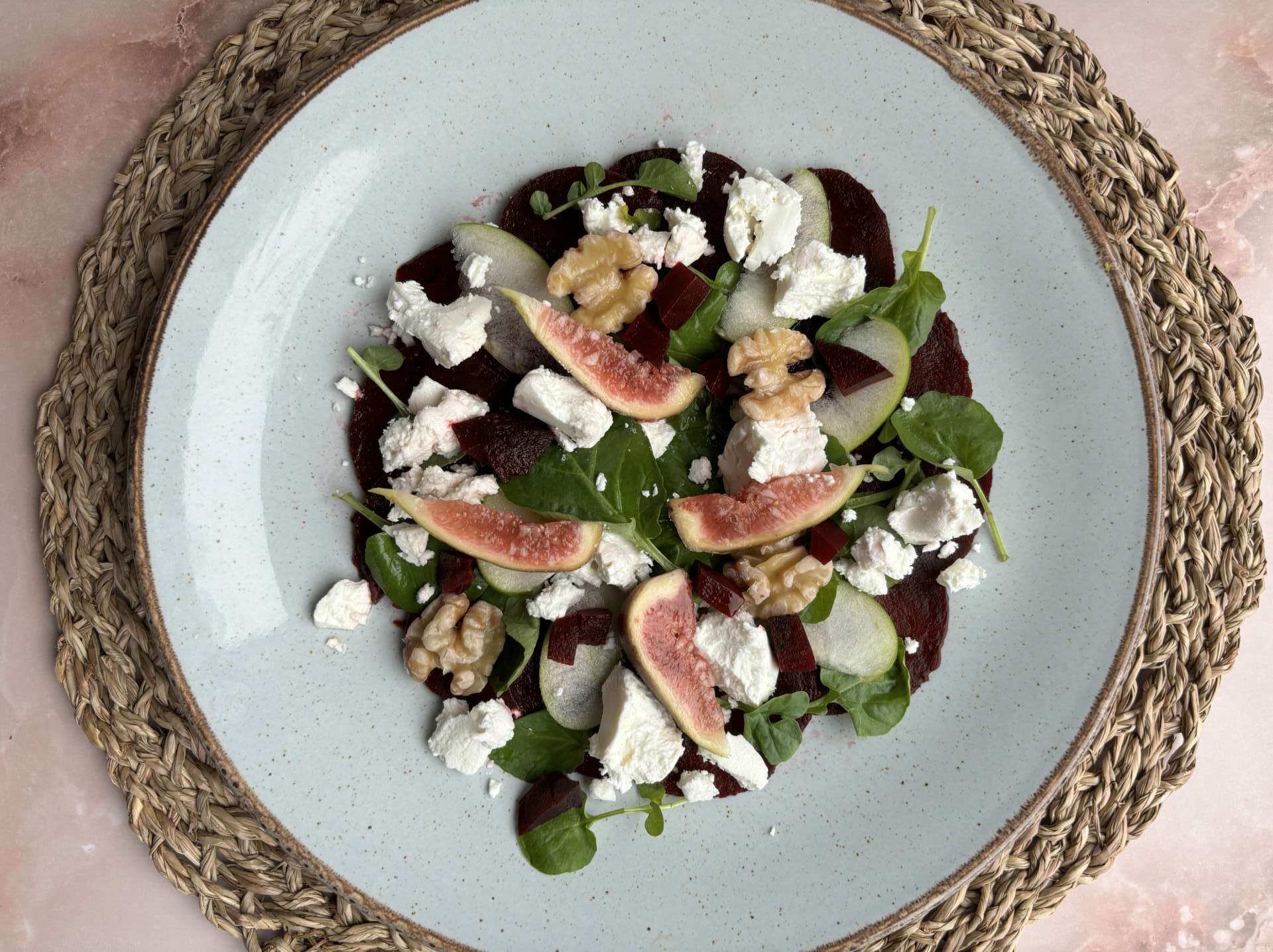 Beetroot Salad with Goat’s Cheese