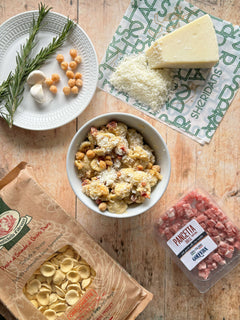 Chickpea Orecchiette