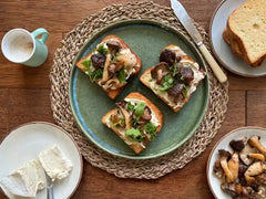Delice de Bourgone Mushroom Toasts