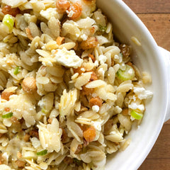 Feta Orzo Salad Recipe