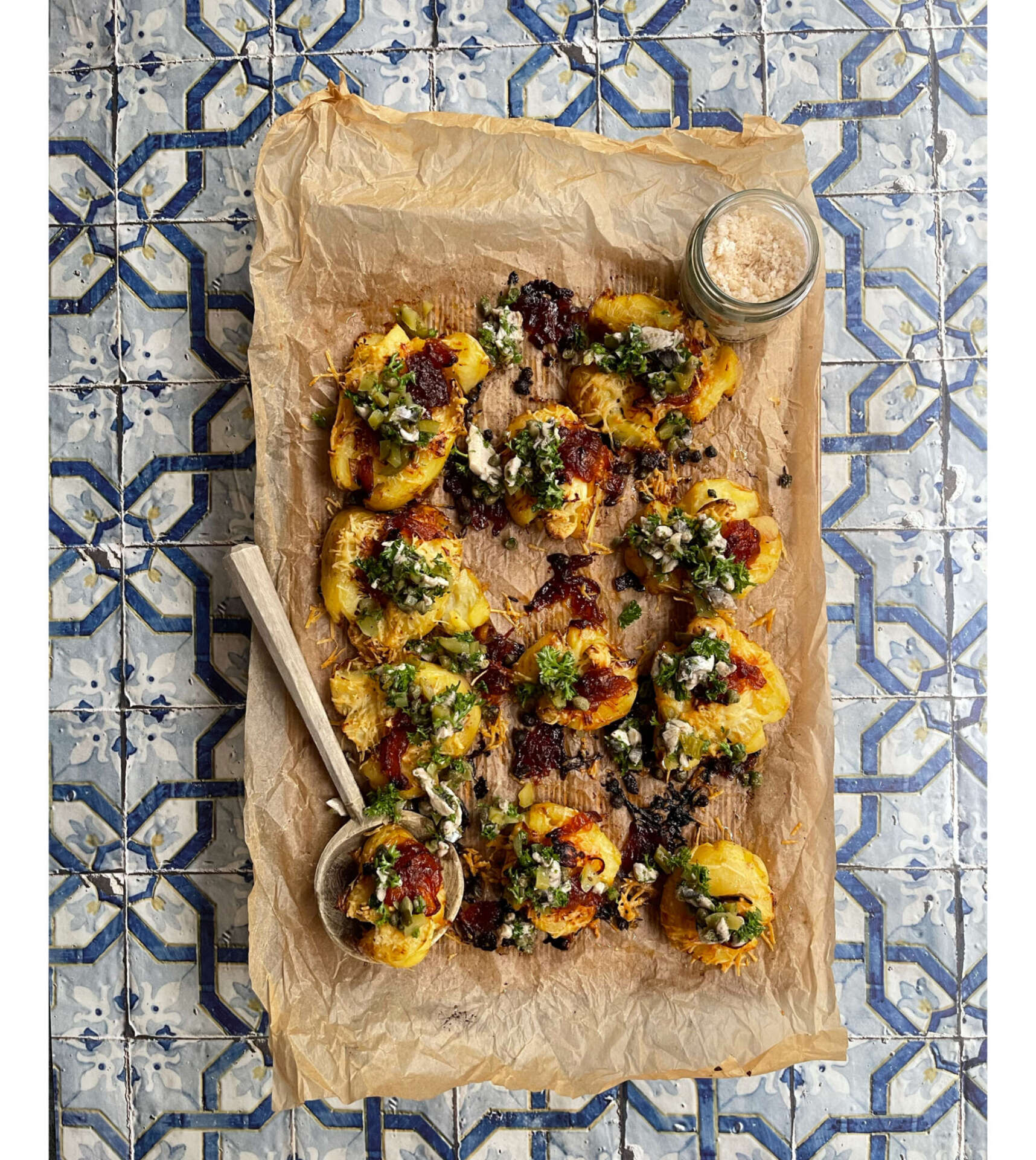 Jess’s Monthly Melt Down: One Pan Wonder Crispy Manchego Spuds