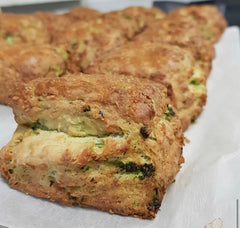 Wild Garlic & Cais Na Tire Biscuits