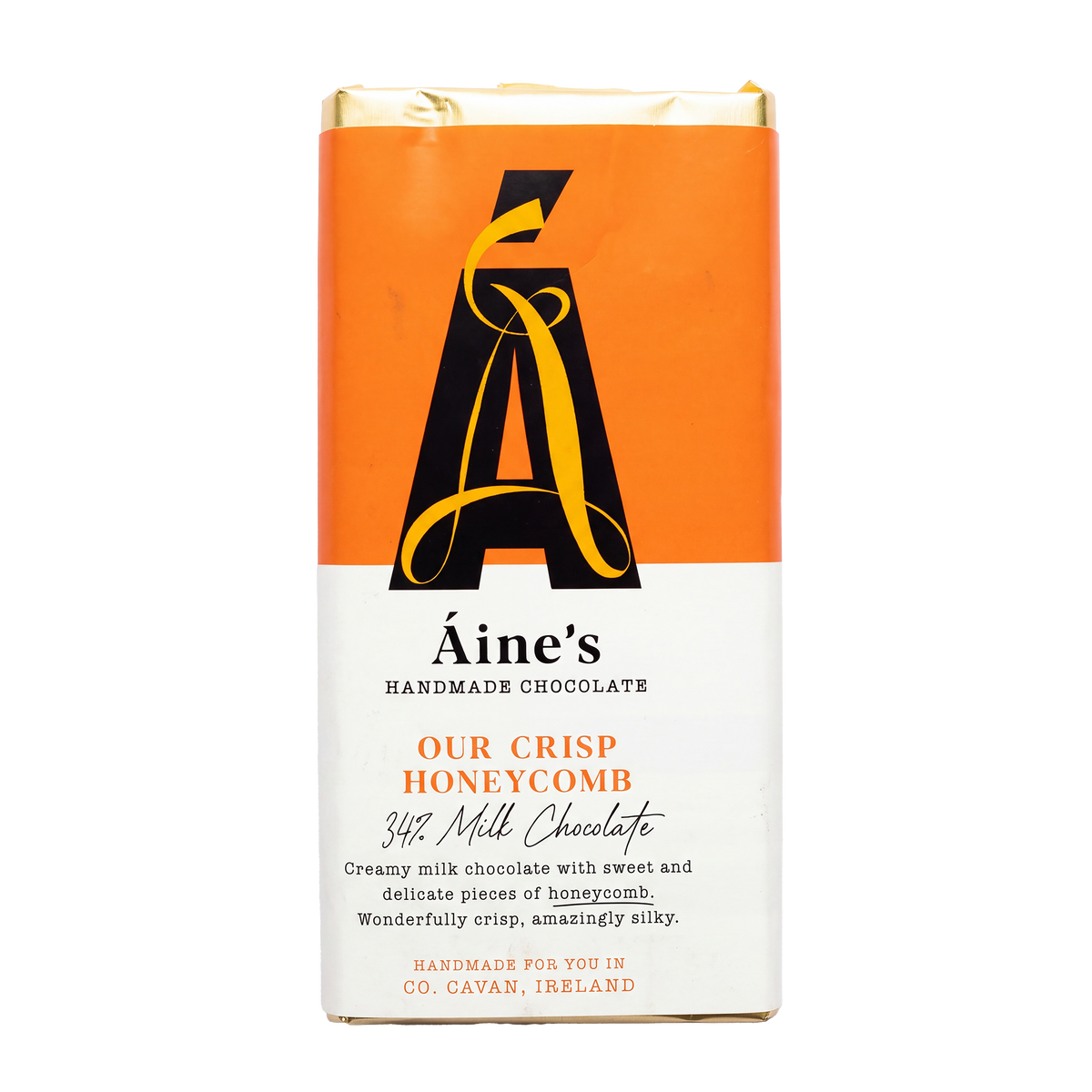 Áine's Crisp Honeycomb Milk Chocolate Bar