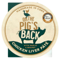 On the Pigs Back Chicken Liver Pate with Garlic and Brandy