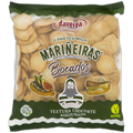 Packaged snack with 'Daveiga' branding and illustrations on a white background