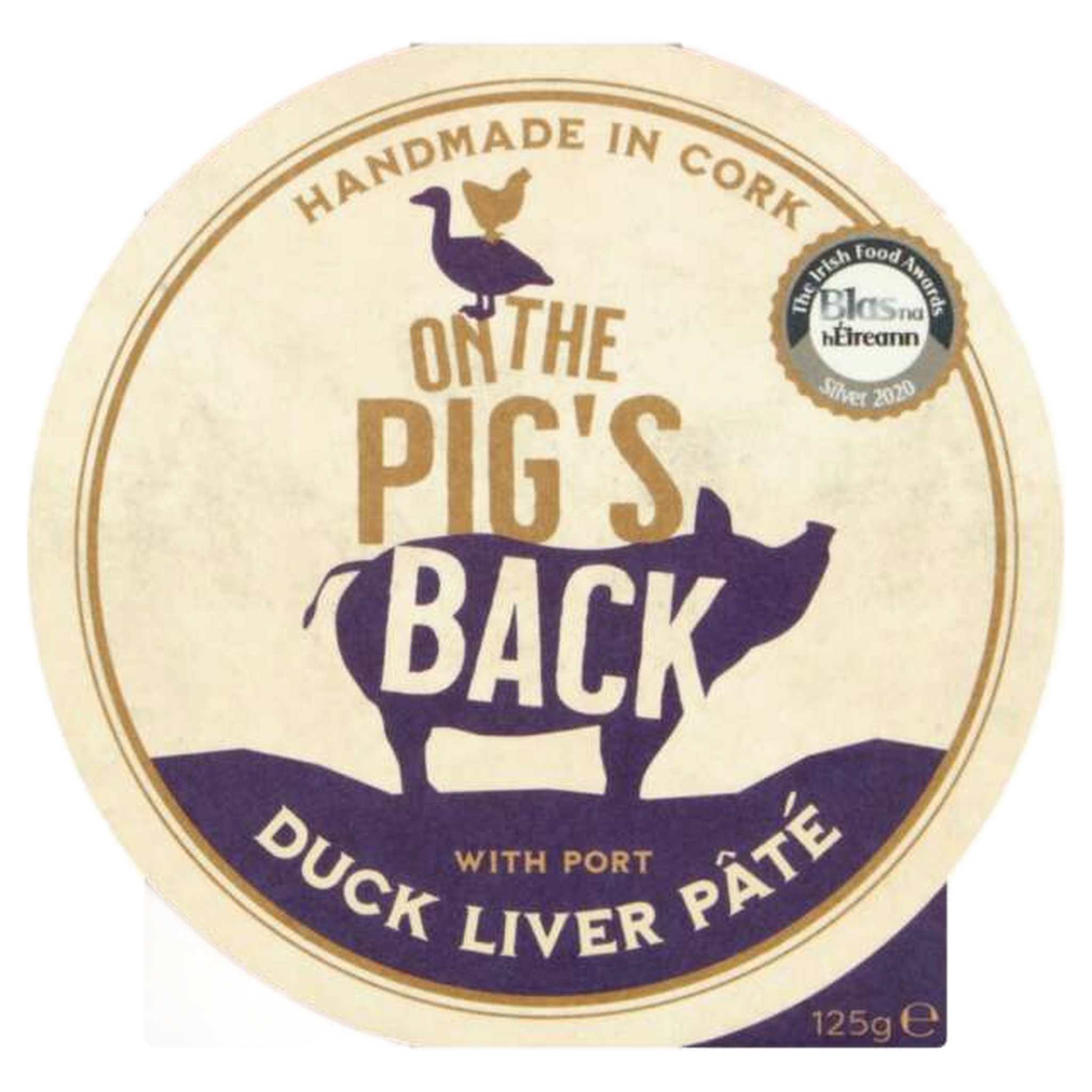 On the Pigs Back Duck Liver Pate with Port Tub