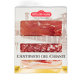 Packaged meat product with 'Antica Macelleria Falorni' branding on a white background
