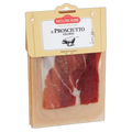 Packaged prosciutto with Falorni branding on a white background