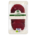 Packaged Bresaola Bio with CosiBio and Golfera branding on a white background