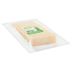 Block of cheese on a white background with 'Hegarty's' branding.