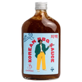 A bottle of CHINAC Korean BBQ Sauce with a light blue label featuring an illustration of a person, set against a plain white background.