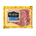 Packaged meat with Mccarthys of Kanturk label on a white background