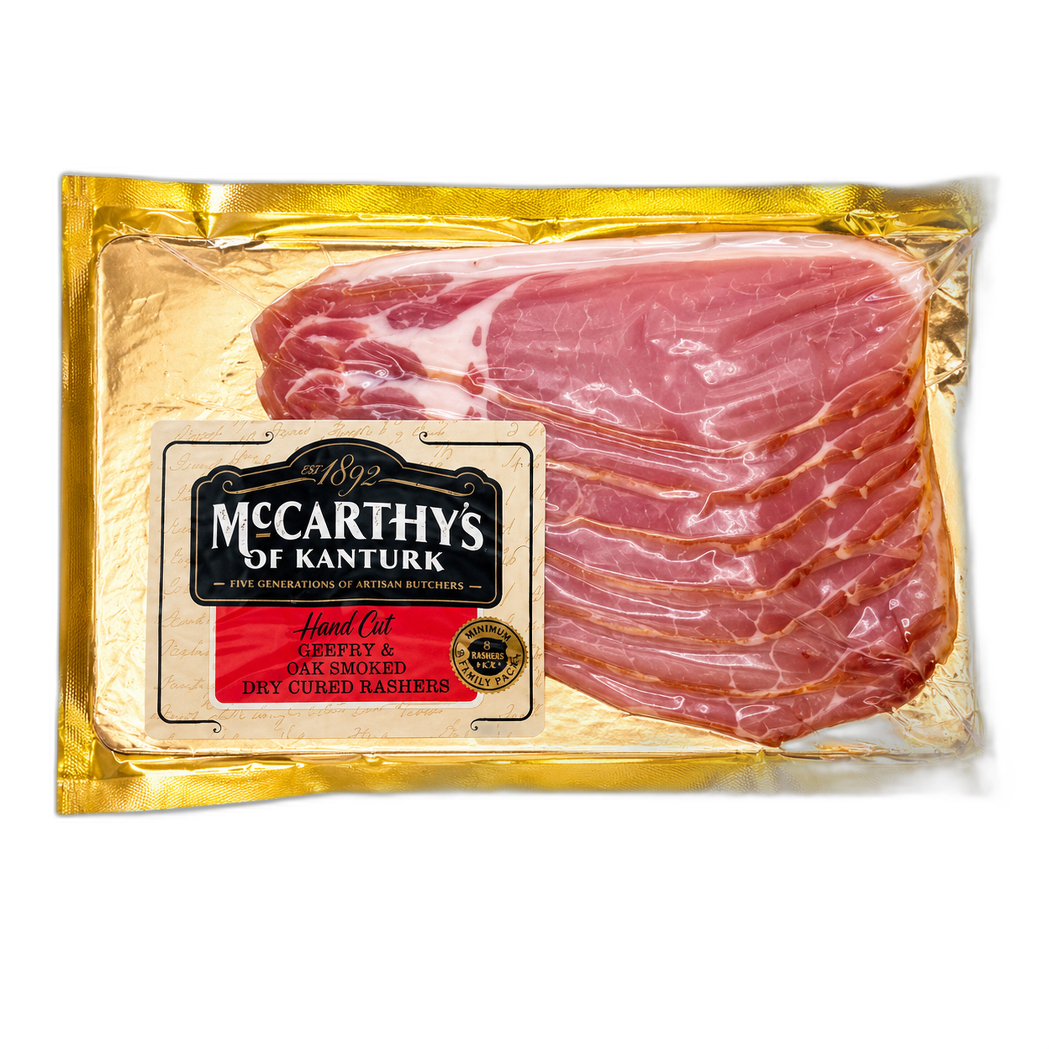 Jack McCarthy Smoked Dry Cured Rashers