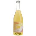 Bottle of Meinklang wine with a label on a white background