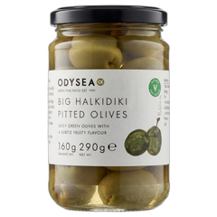 Jar of Odysea big Greek Halkidiki pitted olives