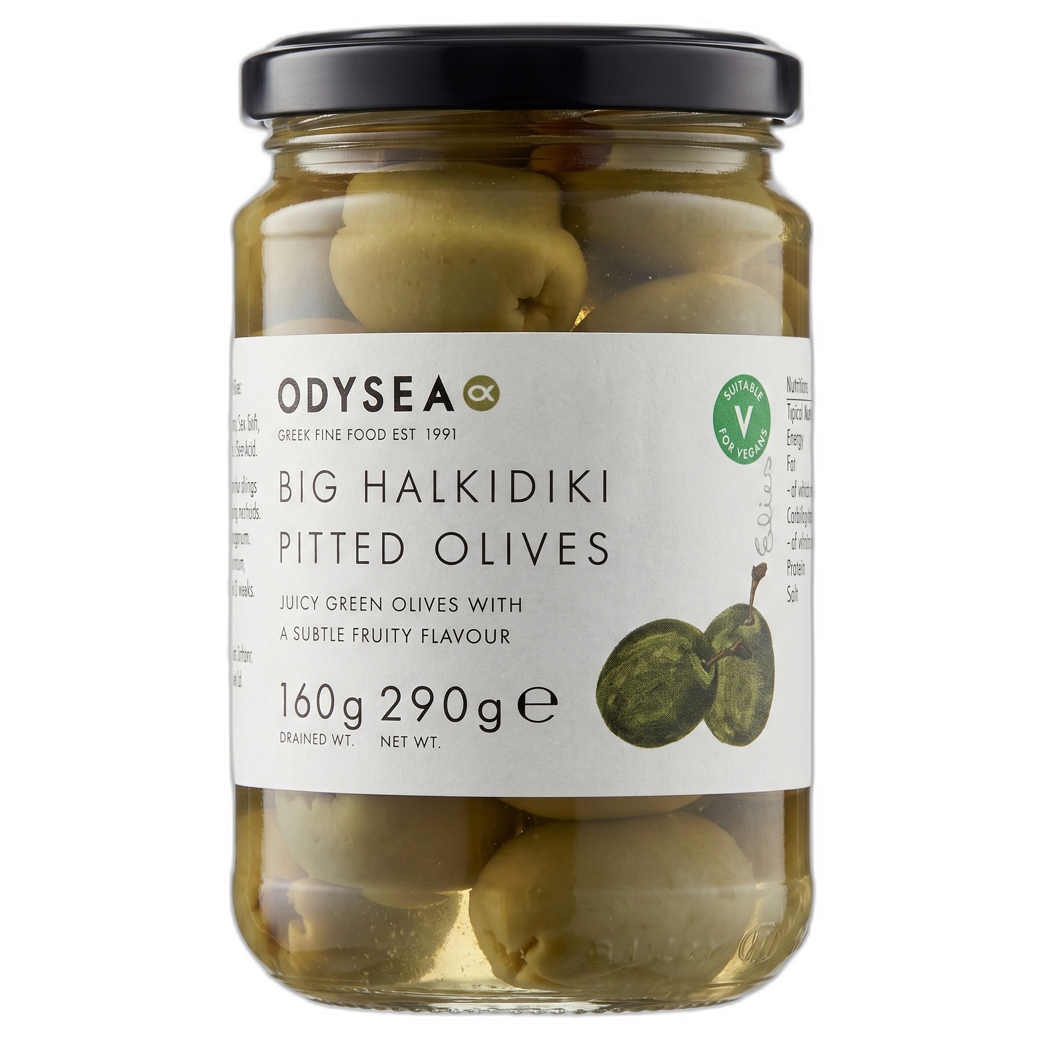 Odysea Big Greek Halkidiki Olives