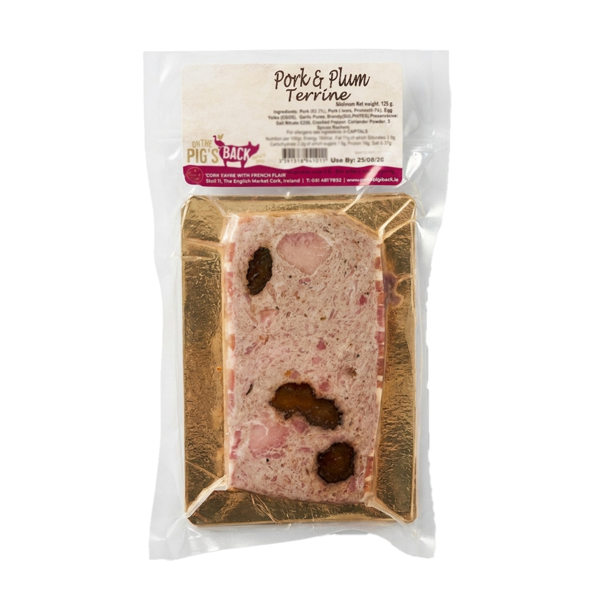 On the Pigs Back Pork & Plum Terrine