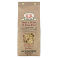 Pasta package with brand logo on a white background