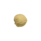 Ball of dough on a white background