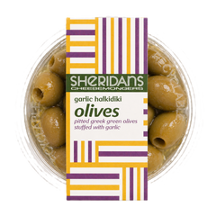 Sheridans Garlic Stuffed Halkidiki Olives