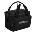 Black bag with 'Sheridan's' logo on a white background