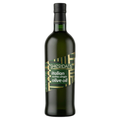 Bottle of Sheridans Italian extra virgin olive oil on a white background