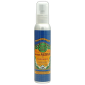 Bottle of Nicolas Alziari olive oil mist on a white background