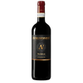 Avignonesi Nobile wine bottle on a white background