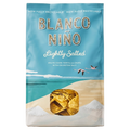 Package of Blanco Niño tortilla chips with scenic design on a white background
