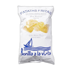 Bag of Patatas Fritas with Bonilla a la Vista branding on a white background