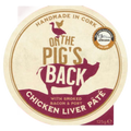 On the Pigs Back Chicken Liver Pate with Port and Smoked Bacon