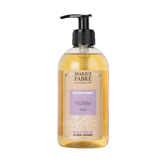 Marseille liquid soap Violet fragrance 400ml