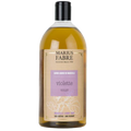 One litre pump bottle of Marius Fabre Marseille liquid soap in violet fragrance