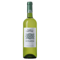 Moulin de Gassac wine bottle on a white background