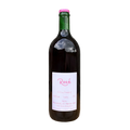 Litre bottle of Arndorfer rosé wine with a handwritten pink label