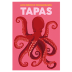 Cover of the cookbook Tapas by Anna Cabrera and Vanessa Murphy with an octopus illustration