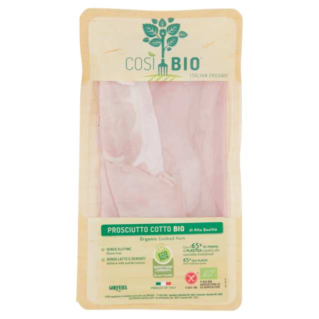 Golfera Organic Prosciutto Cotto 80g - Sheridans Cheesemongers