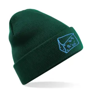 Sheridans Green & Blue Cheese Beanie Hat