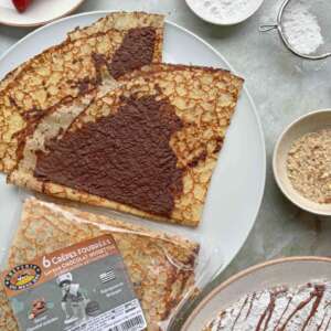 Crêperie du Méné Bré - Chocolate Filled Crepes