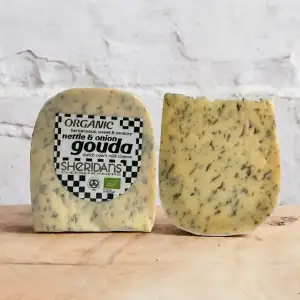 Organic Cow Gouda With Nettle & Onion 150g